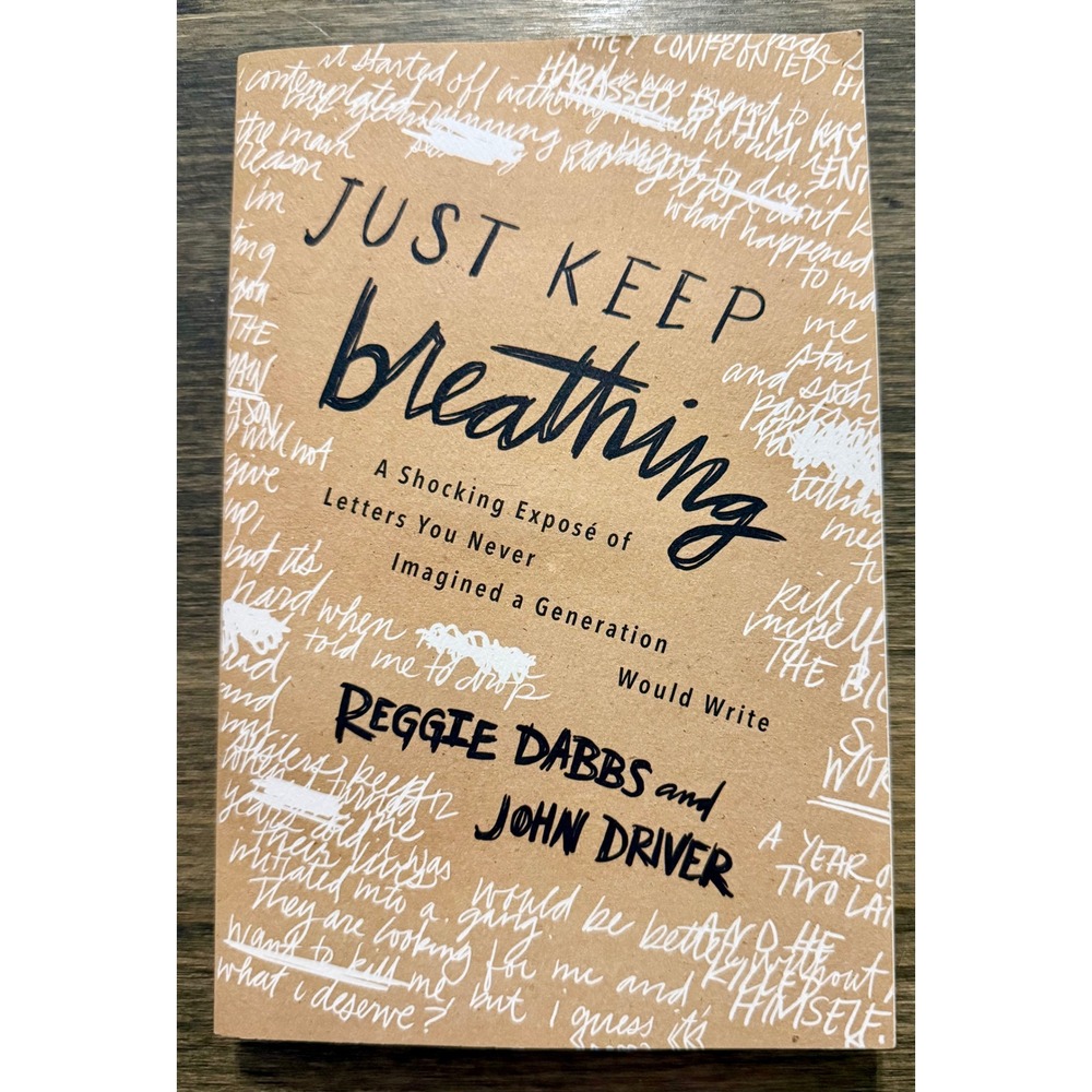Reggie Dabbs Just Keep Breathing Paperback Excellent Shocking Expose Letters